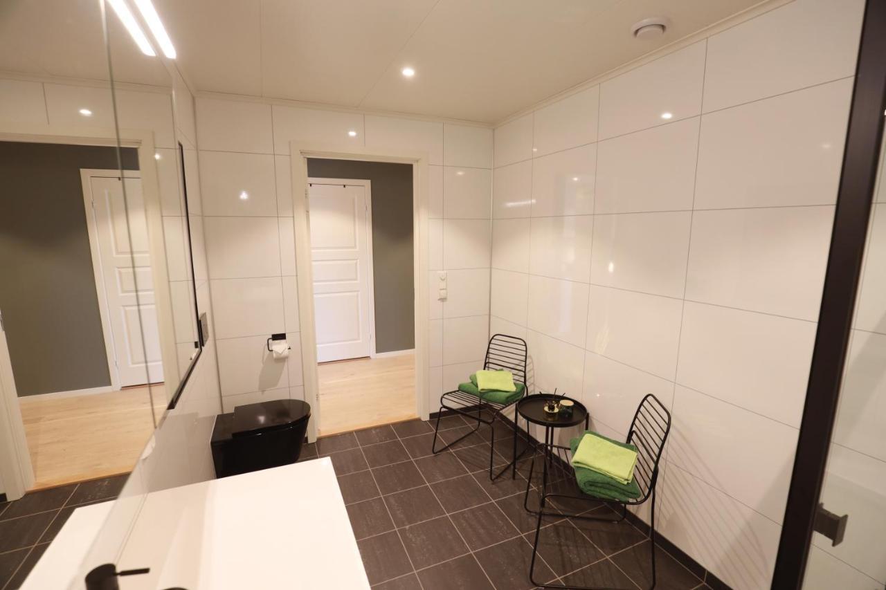 Modern Apartment With Seaview Hammarvika Luaran gambar