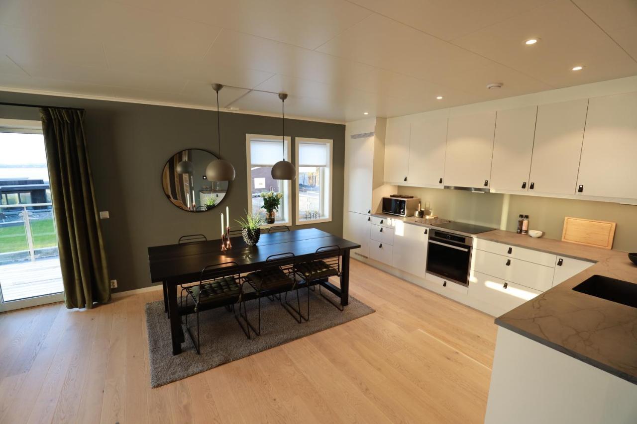 Modern Apartment With Seaview Hammarvika Luaran gambar