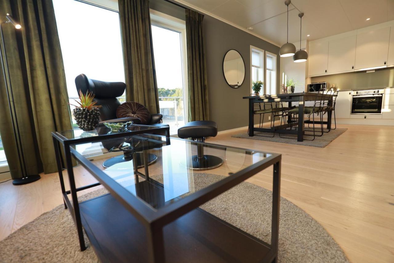 Modern Apartment With Seaview Hammarvika Luaran gambar