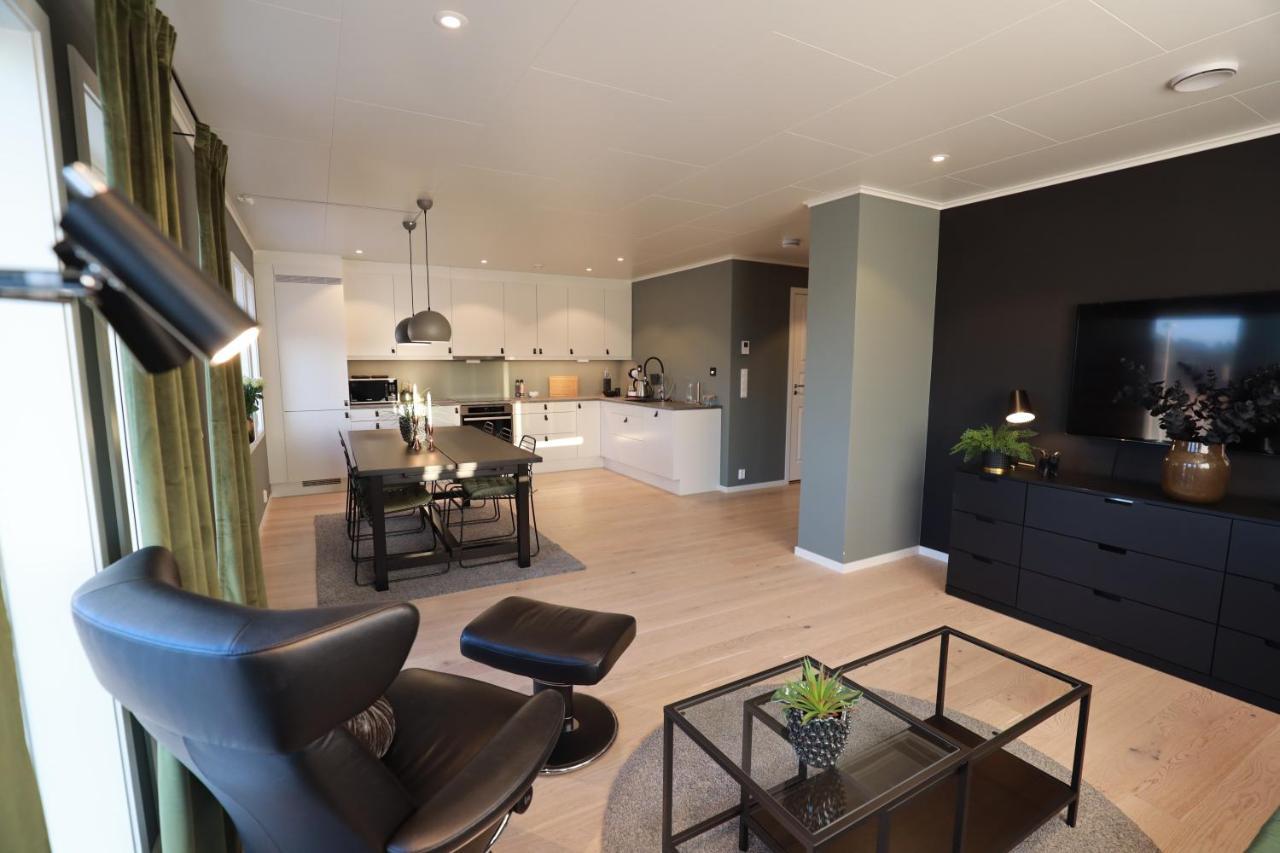 Modern Apartment With Seaview Hammarvika Luaran gambar