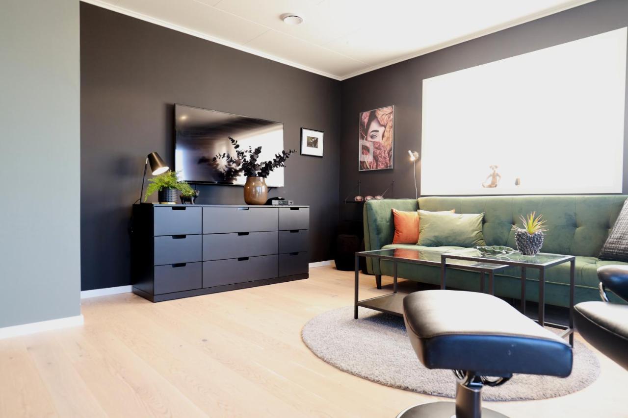 Modern Apartment With Seaview Hammarvika Luaran gambar